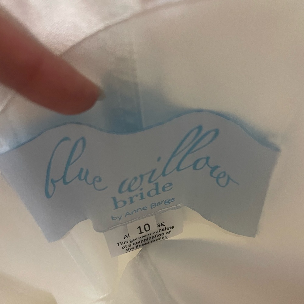 Anne Barge Blue Willow TODDY -NEVER WORN- pregnant & had to purchase new dress.